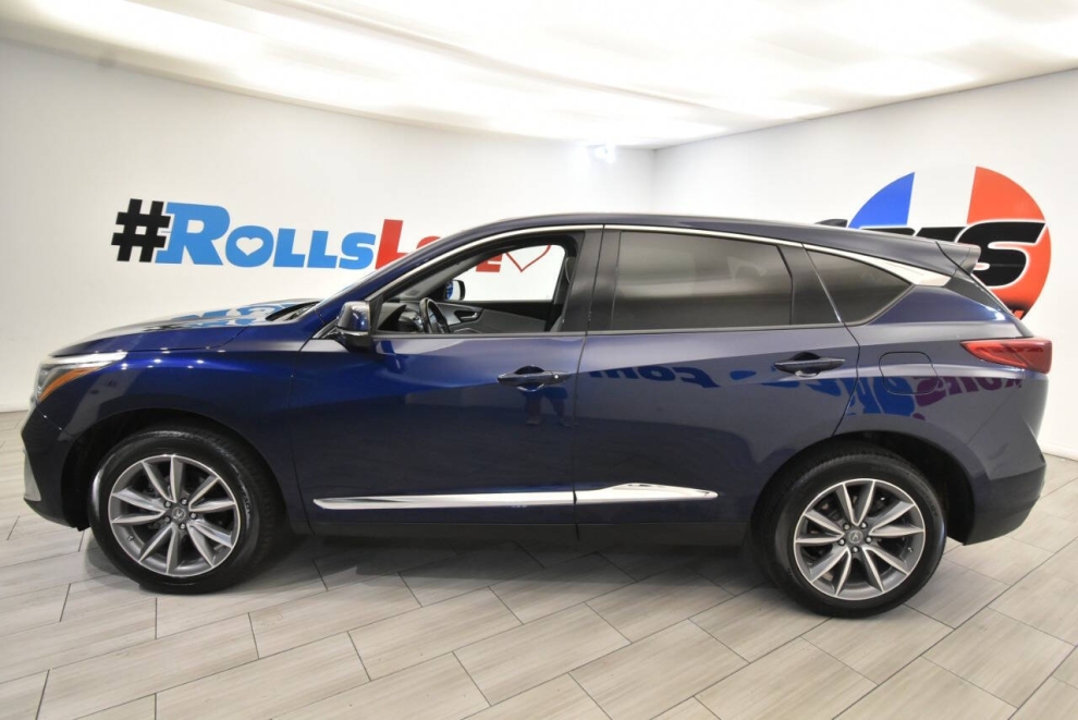 2019 Acura RDX SH AWD w/Tech 4dr SUV w/Technology Package, Blue, Mileage: 93,946 - photo 1