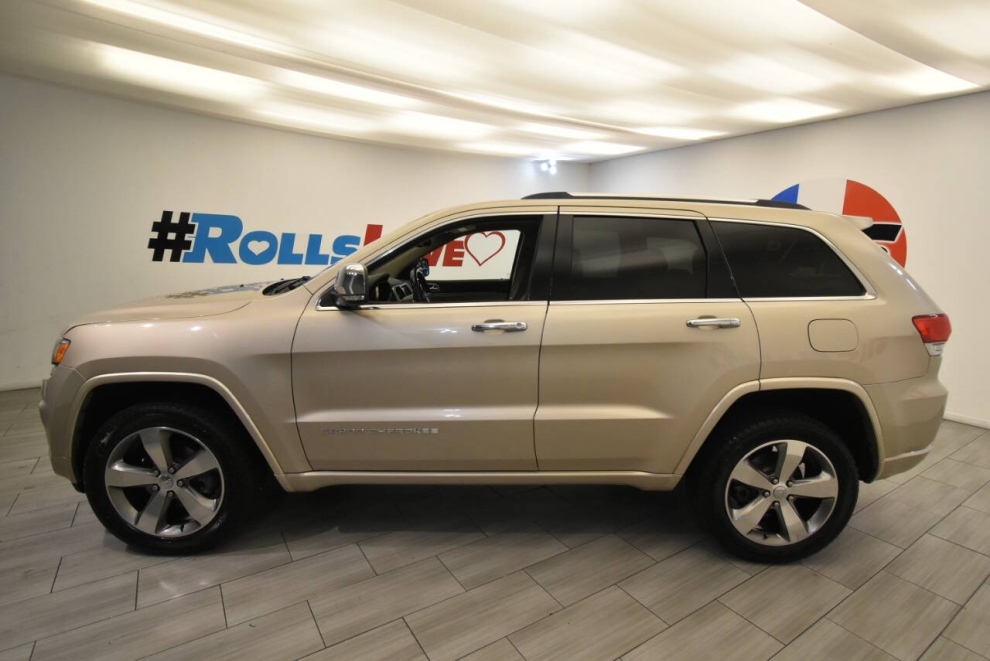 2015 Jeep Grand Cherokee Overland, Tan, Mileage: 97,623 - photo 1