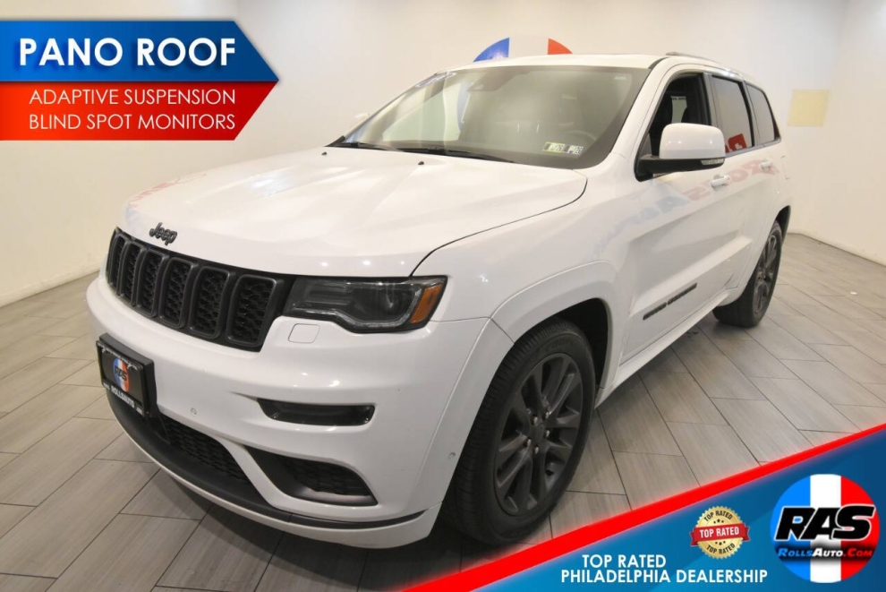 2019 Jeep Grand Cherokee High Altitude, White, Mileage: 97,817 