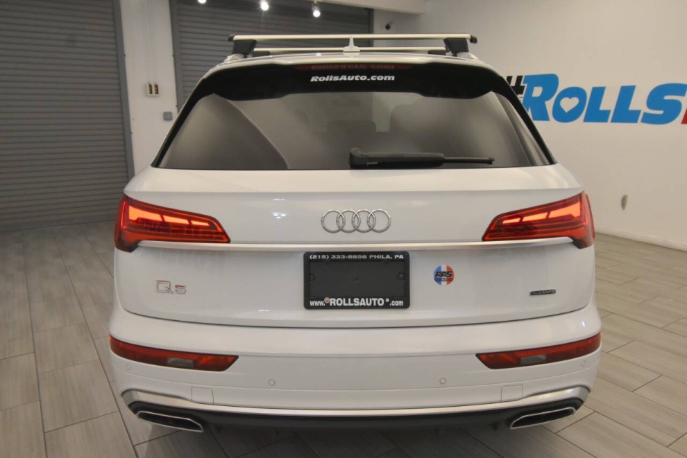 2022 Audi Q5 quattro S line Premium 45 TFSI AWD 4dr SUV, White, Mileage: 78,642 - photo 3