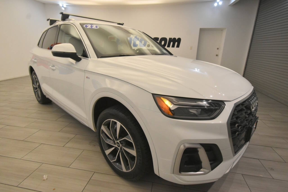 2022 Audi Q5 quattro S line Premium 45 TFSI AWD 4dr SUV, White, Mileage: 78,642 - photo 6