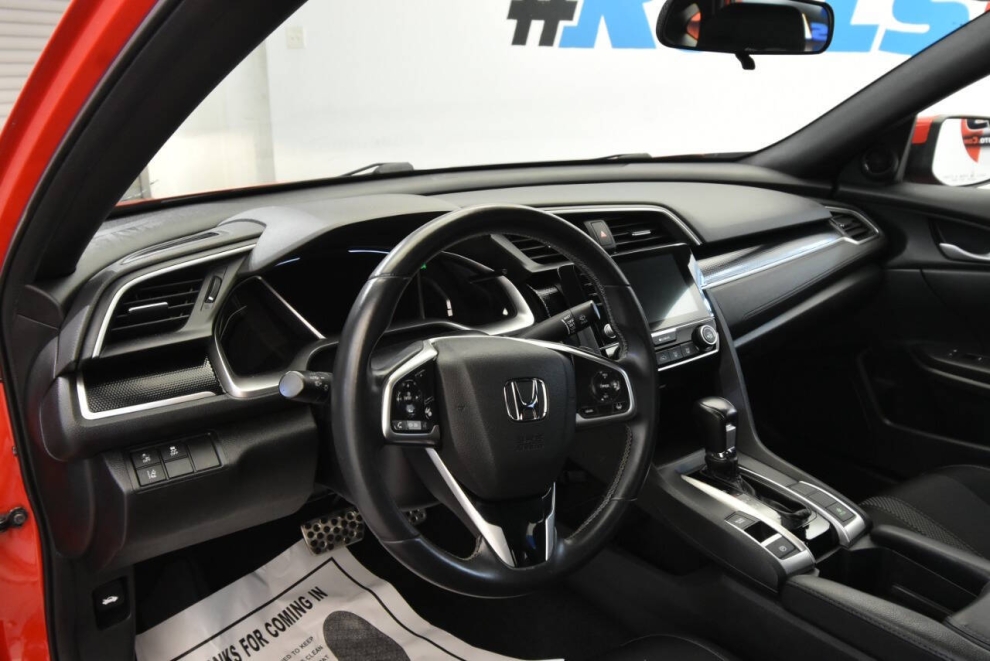 2020 Honda Civic Sport 4dr Sedan CVT, Red, Mileage: 62,875 - photo 10