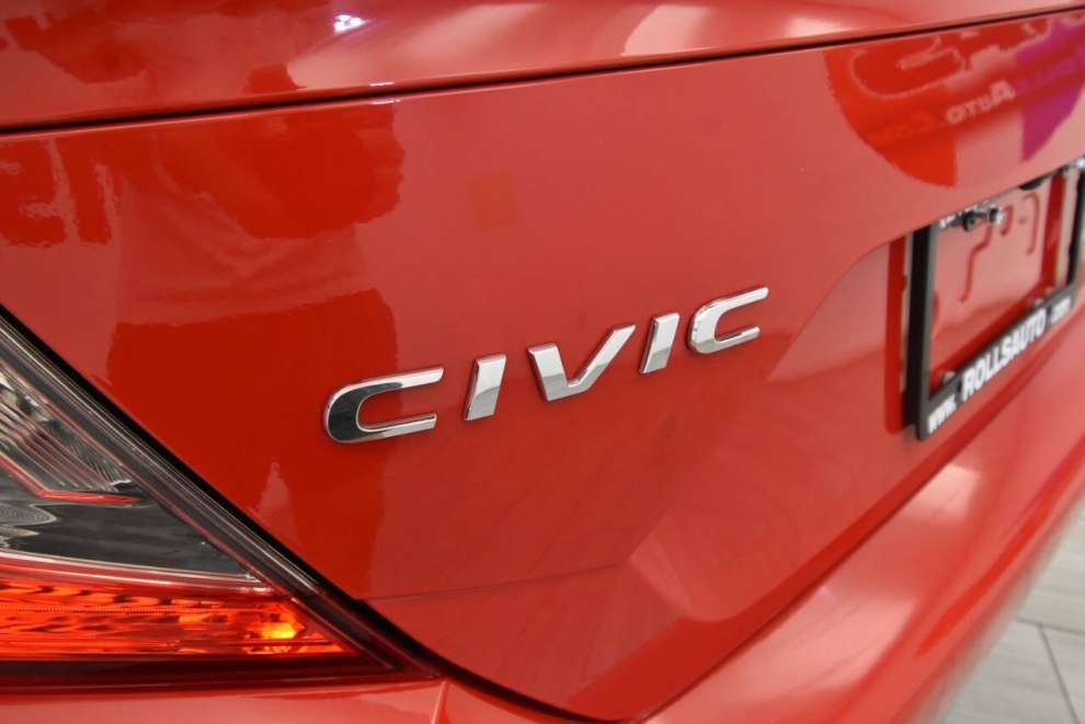 2020 Honda Civic Sport 4dr Sedan CVT, Red, Mileage: 62,875 - photo 29
