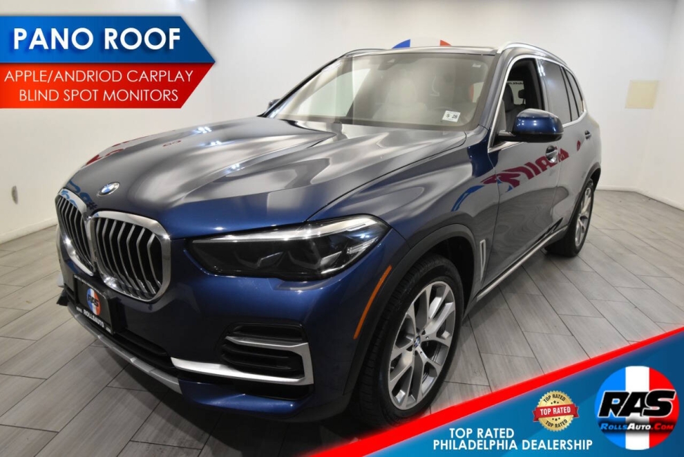 2023 BMW X5 xDrive40i AWD 4dr Sports Activity Vehicle, Blue, Mileage: 62,212 