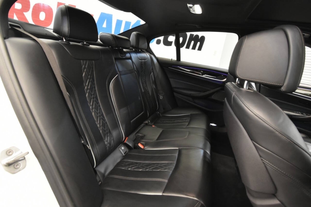 2018 BMW 5 Series M550i xDrive AWD 4dr Sedan, White, Mileage: 43,903 - photo 11