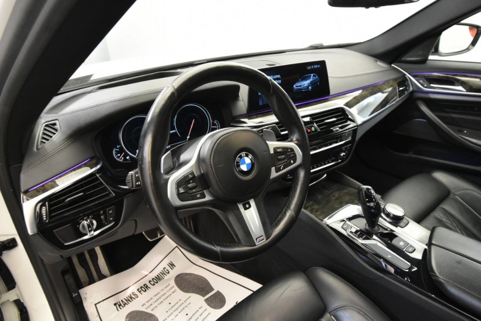 2018 BMW 5 Series M550i xDrive AWD 4dr Sedan, White, Mileage: 43,903 - photo 16