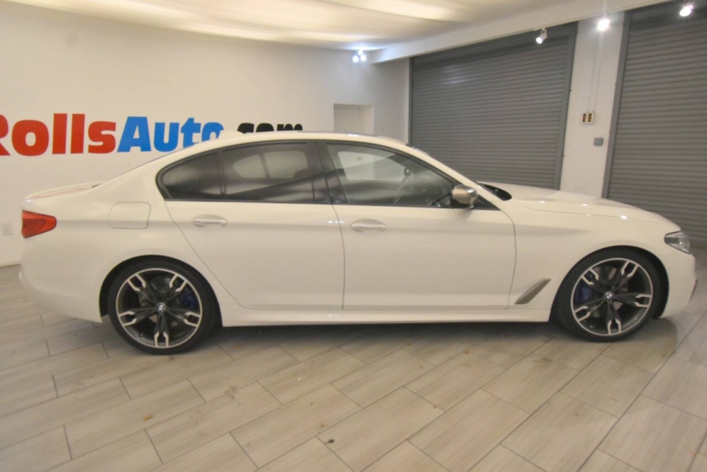 2018 BMW 5 Series M550i xDrive AWD 4dr Sedan, White, Mileage: 43,903 - photo 5