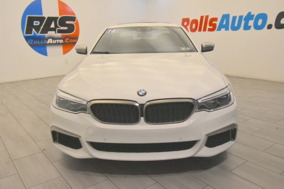 2018 BMW 5 Series M550i xDrive AWD 4dr Sedan, White, Mileage: 43,903 - photo 7