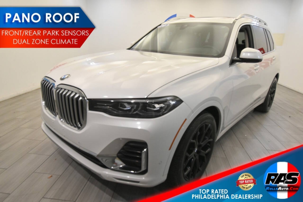 2020 BMW X7 xDrive40i AWD 4dr Sports Activity Vehicle, White, Mileage: 58,239 