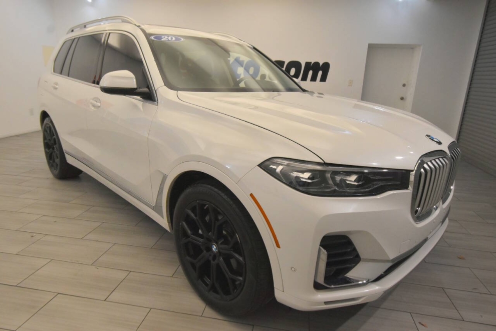 2020 BMW X7 xDrive40i AWD 4dr Sports Activity Vehicle, White, Mileage: 58,239 - photo 6