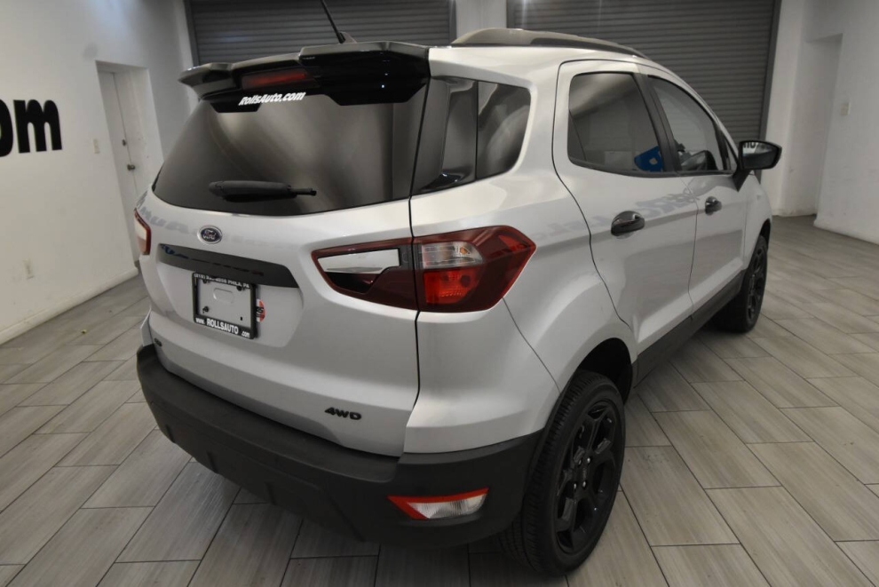 2022 Ford EcoSport SES AWD 4dr Crossover, Silver, Mileage: 51,132 - photo 4