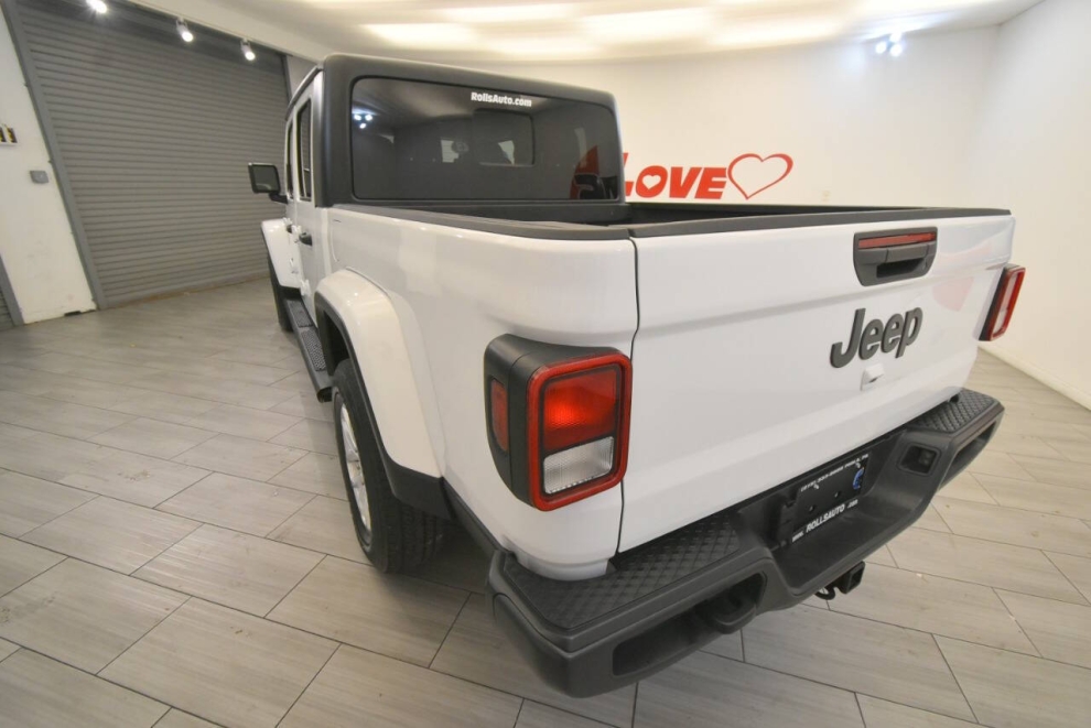 2023 Jeep Gladiator Sport S, White, Mileage: 54,660 - photo 2