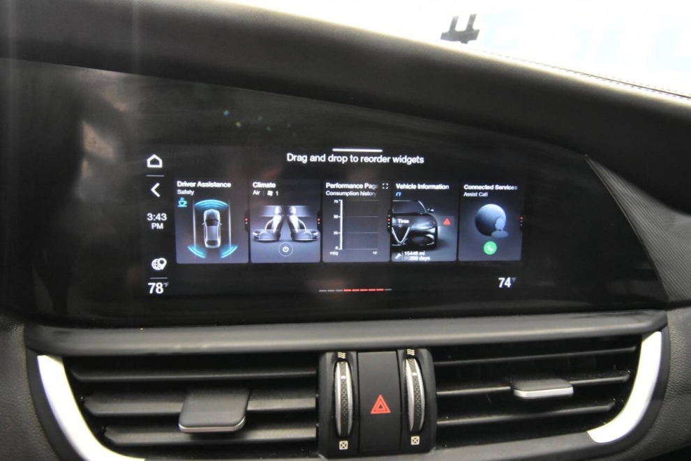 2020 Alfa Romeo Giulia TI Sport, Gray, Mileage: 52,711 - photo 19