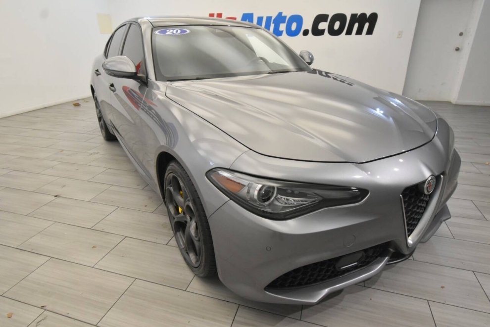 2020 Alfa Romeo Giulia TI Sport, Gray, Mileage: 52,711 - photo 6