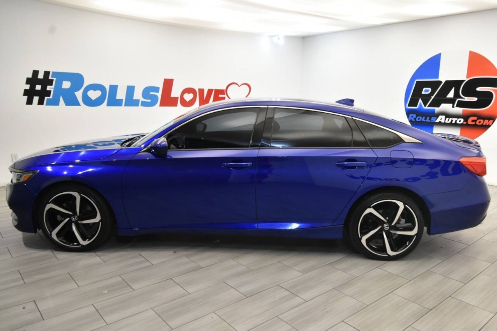 2020 Honda Accord Sport 4dr Sedan (1.5T I4 CVT), Blue, Mileage: 53,040 - photo 1