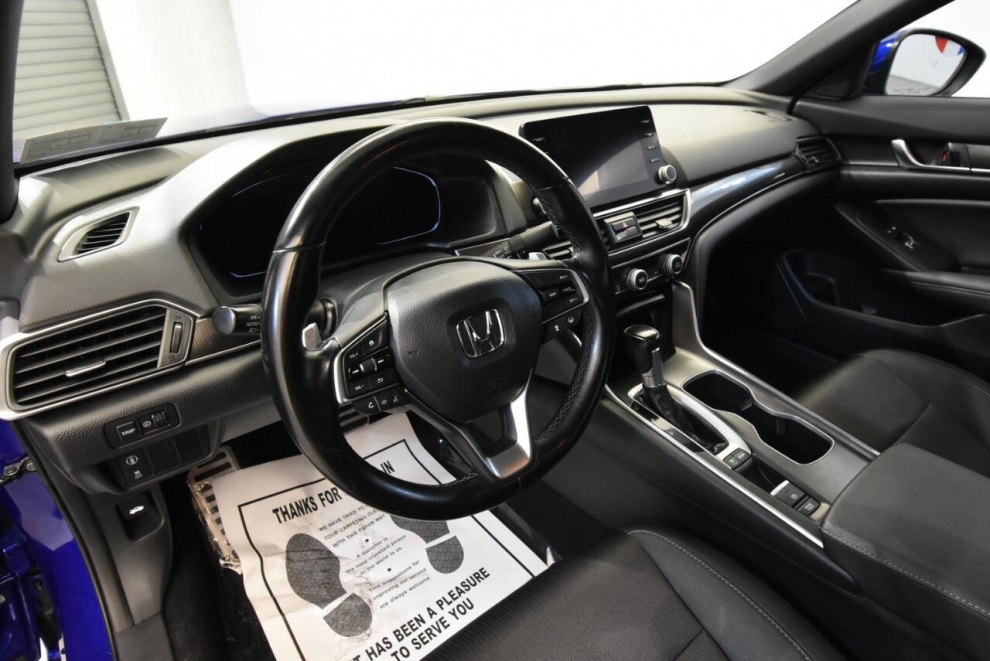 2020 Honda Accord Sport 4dr Sedan (1.5T I4 CVT), Blue, Mileage: 53,040 - photo 12