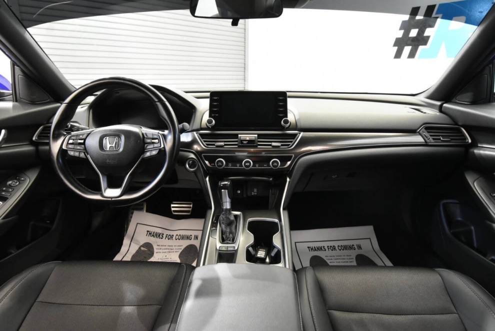 2020 Honda Accord Sport 4dr Sedan (1.5T I4 CVT), Blue, Mileage: 53,040 - photo 17