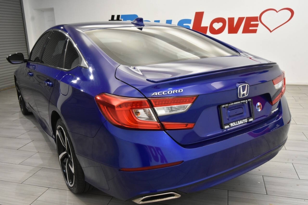 2020 Honda Accord Sport 4dr Sedan (1.5T I4 CVT), Blue, Mileage: 53,040 - photo 2