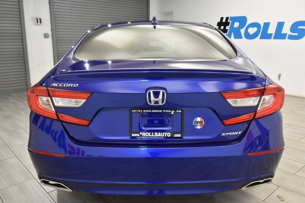 2020 Honda Accord Sport 4dr Sedan (1.5T I4 CVT), Blue, Mileage: 53,040 - photo 3