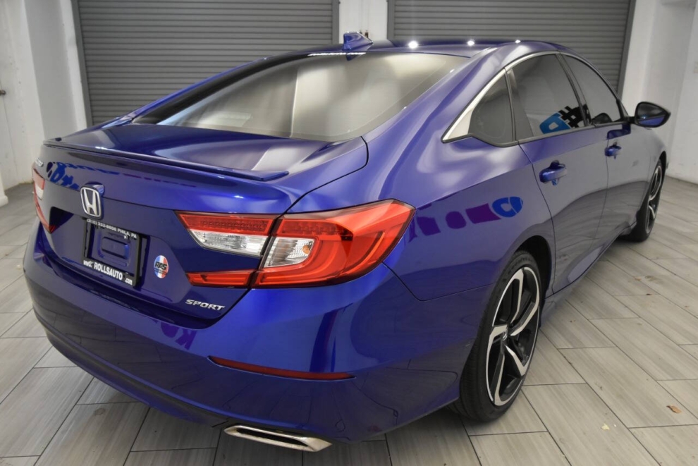 2020 Honda Accord Sport 4dr Sedan (1.5T I4 CVT), Blue, Mileage: 53,040 - photo 4