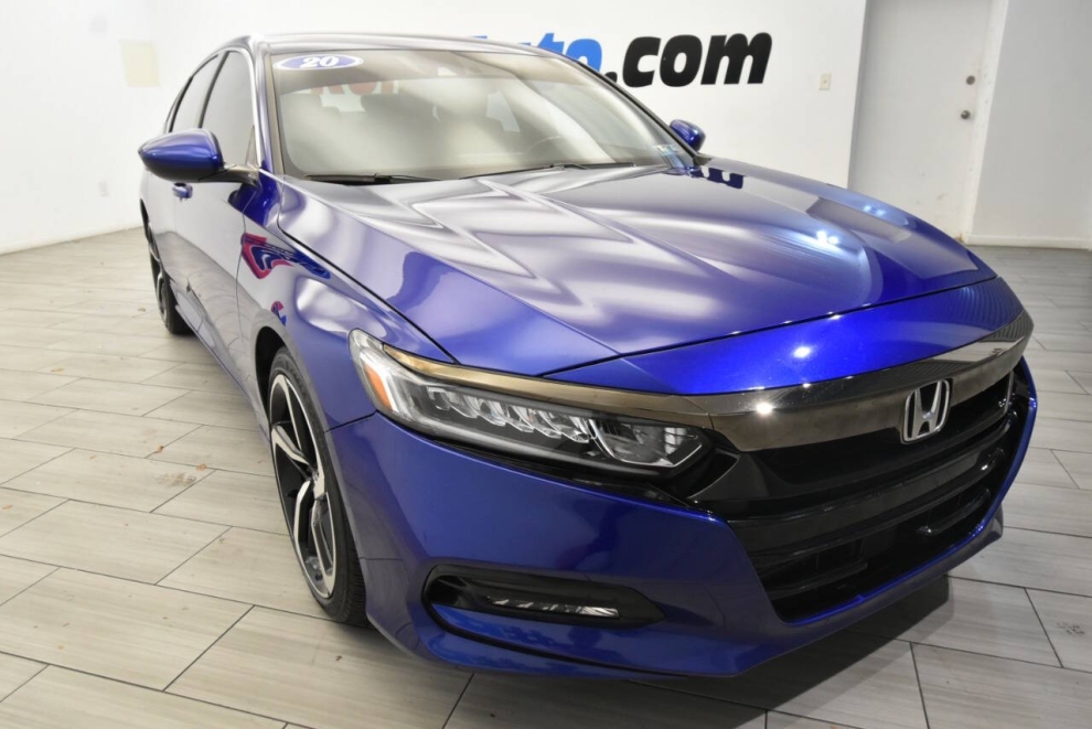 2020 Honda Accord Sport 4dr Sedan (1.5T I4 CVT), Blue, Mileage: 53,040 - photo 6