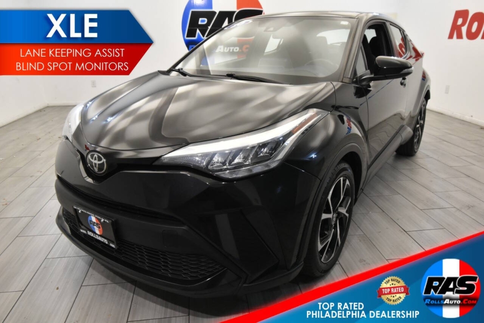 2020 Toyota C-HR XLE, Black, Mileage: 91,339 