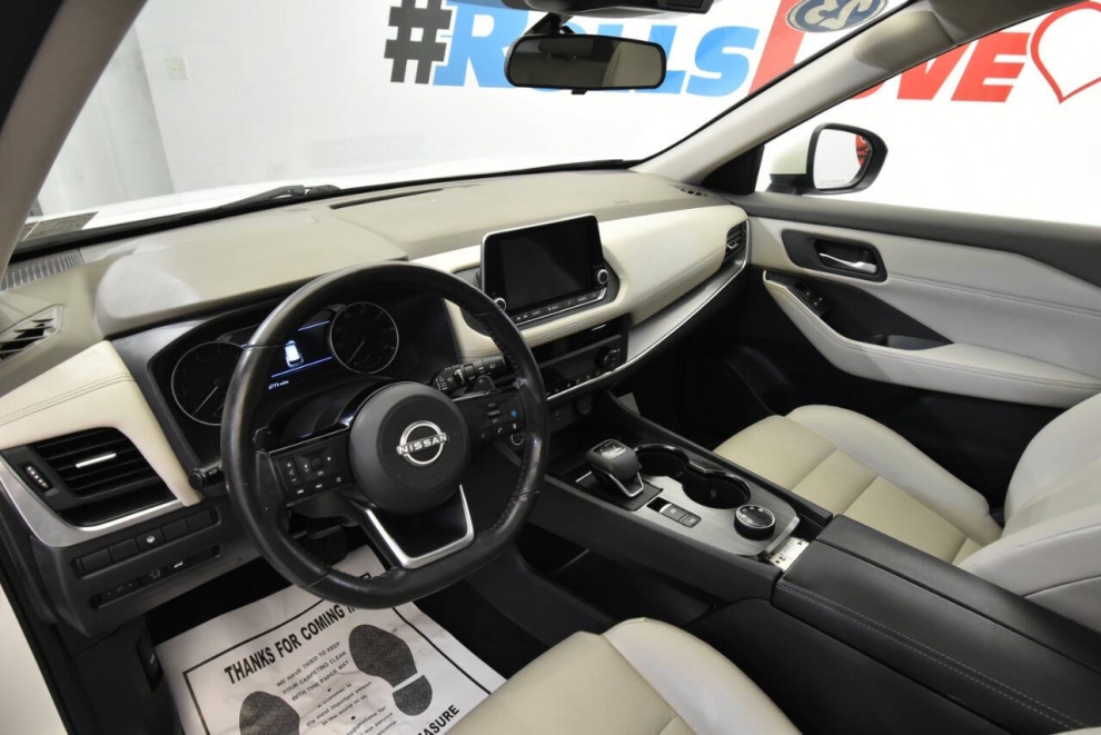 2023 Nissan Rogue SV AWD 4dr Crossover, White, Mileage: 78,761 - photo 9