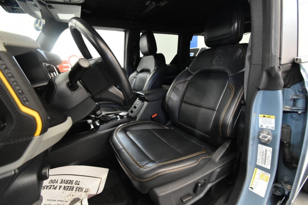 2022 Ford Bronco Badlands Advanced, Blue, Mileage: 73,177 - photo 9