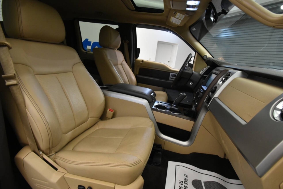 2014 Ford F-150 Lariat, Tan, Mileage: 92,566 - photo 17