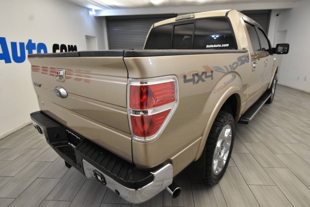 2014 Ford F-150 Lariat, Tan, Mileage: 92,566 - photo 4