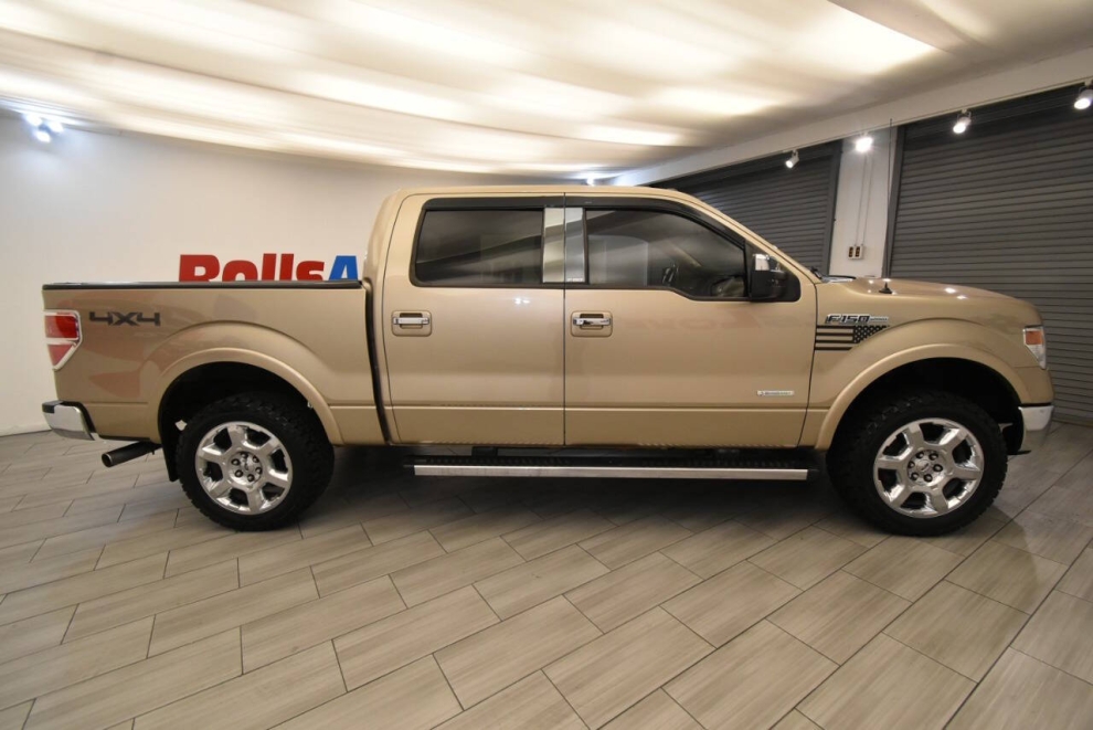 2014 Ford F-150 Lariat, Tan, Mileage: 92,566 - photo 5