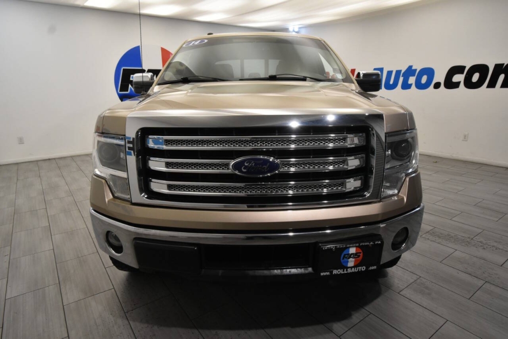 2014 Ford F-150 Lariat, Tan, Mileage: 92,566 - photo 7