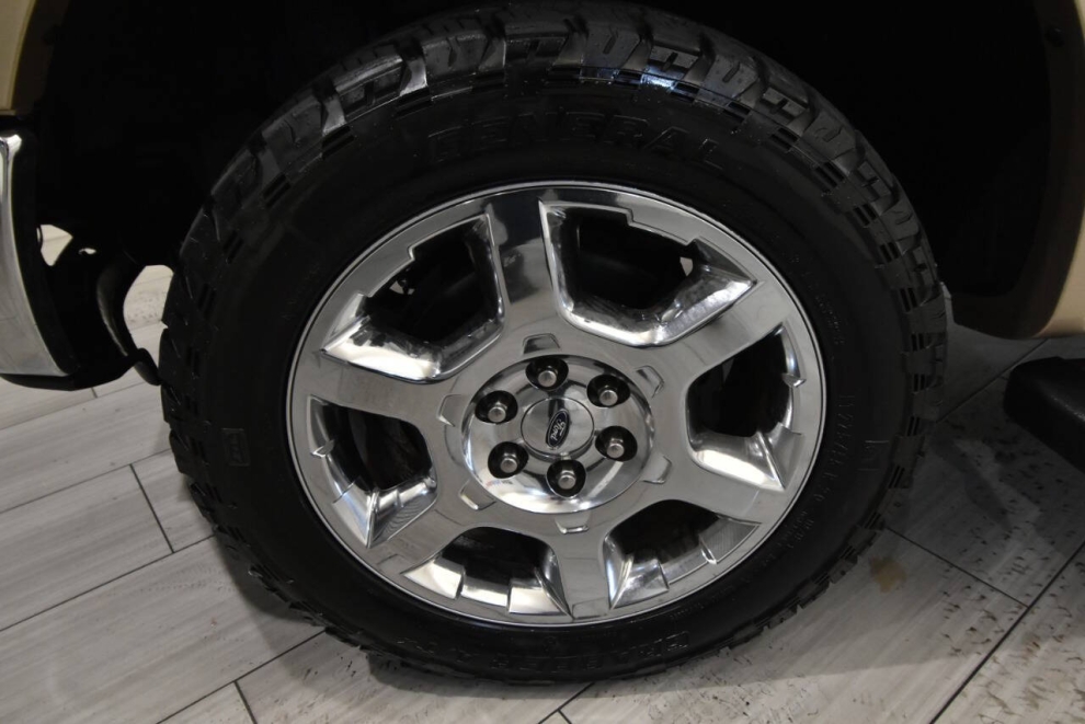 2014 Ford F-150 Lariat, Tan, Mileage: 92,566 - photo 8