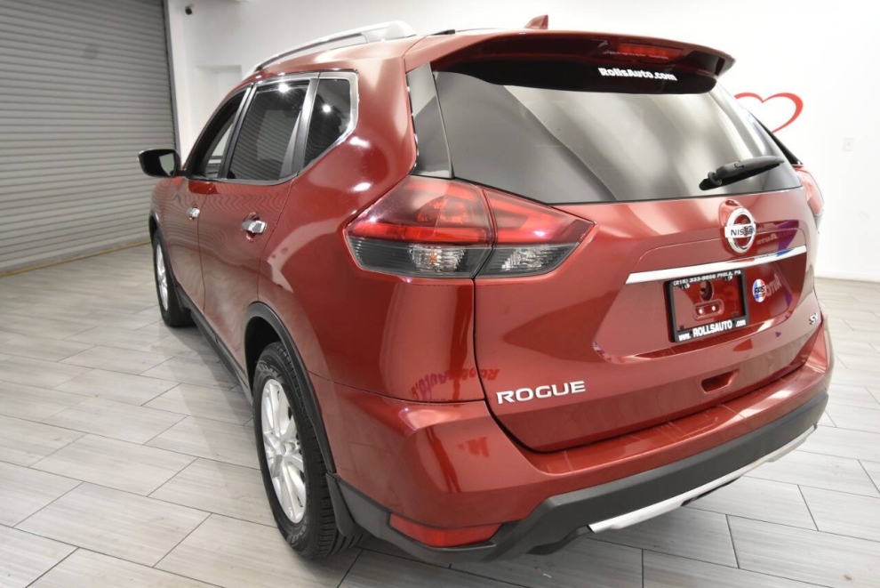 2018 Nissan Rogue SV, Red, Mileage: 64,579 - photo 2