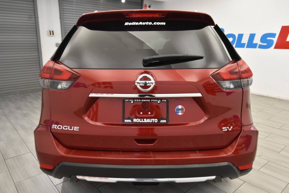 2018 Nissan Rogue SV, Red, Mileage: 64,579 - photo 3
