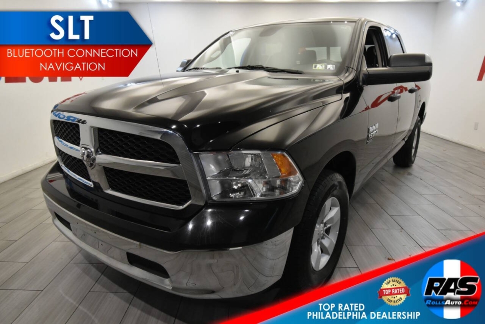 2023 RAM 1500 Classic SLT, Black, Mileage: 60,195 