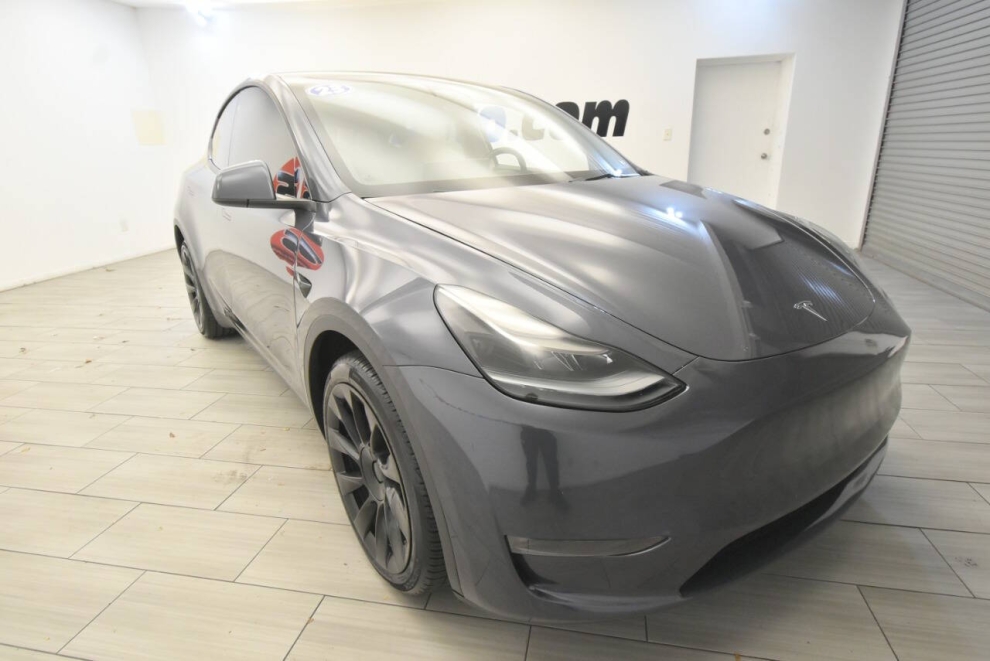 2023 Tesla Model Y Long Range, Gray, Mileage: 41,918 - photo 6