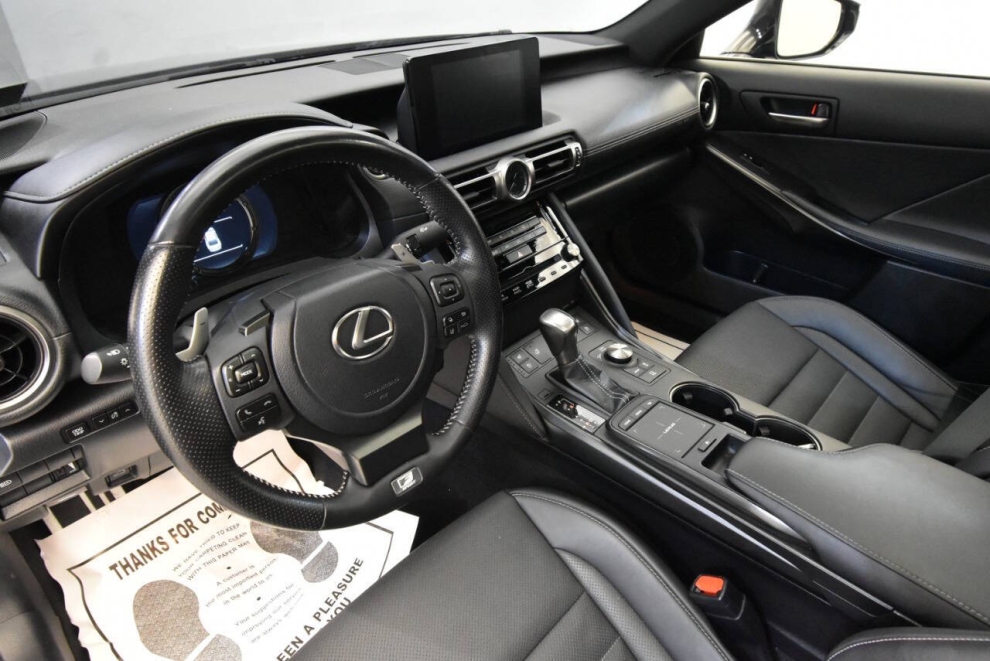 2021 Lexus IS 350 F SPORT AWD 4dr Sedan, Negro, Mileage: 81,024 - photo 10