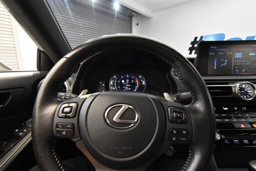 2021 Lexus IS 350 F SPORT AWD 4dr Sedan, Negro, Mileage: 81,024 - photo 23