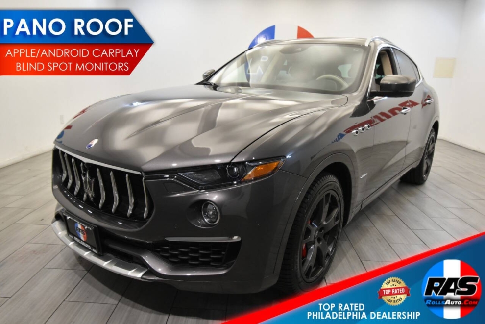 2019 Maserati Levante S GranLusso AWD 4dr SUV, Gray, Mileage: 67,276 
