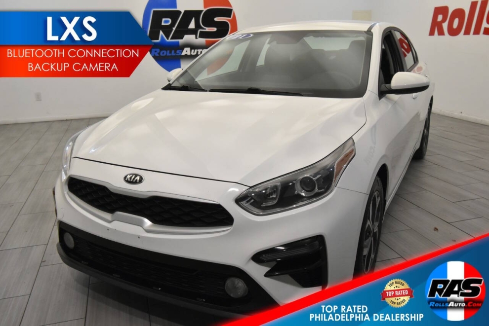 2021 Kia Forte LXS, Blanco, Mileage: 51,225 