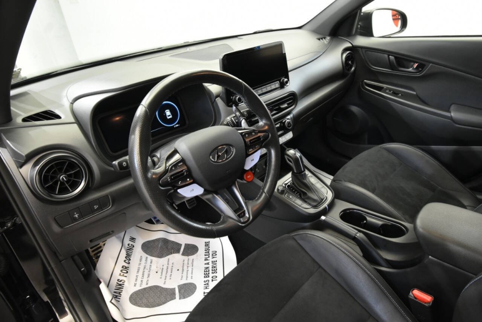 2023 Hyundai Kona N Base 4dr Crossover, Black, Mileage: 21,313 - photo 11