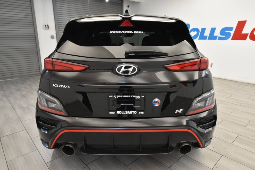 2023 Hyundai Kona N Base 4dr Crossover, Black, Mileage: 21,313 - photo 3