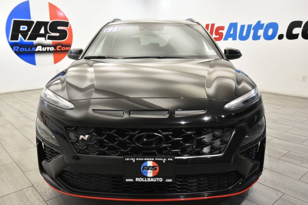 2023 Hyundai Kona N Base 4dr Crossover, Black, Mileage: 21,313 - photo 7