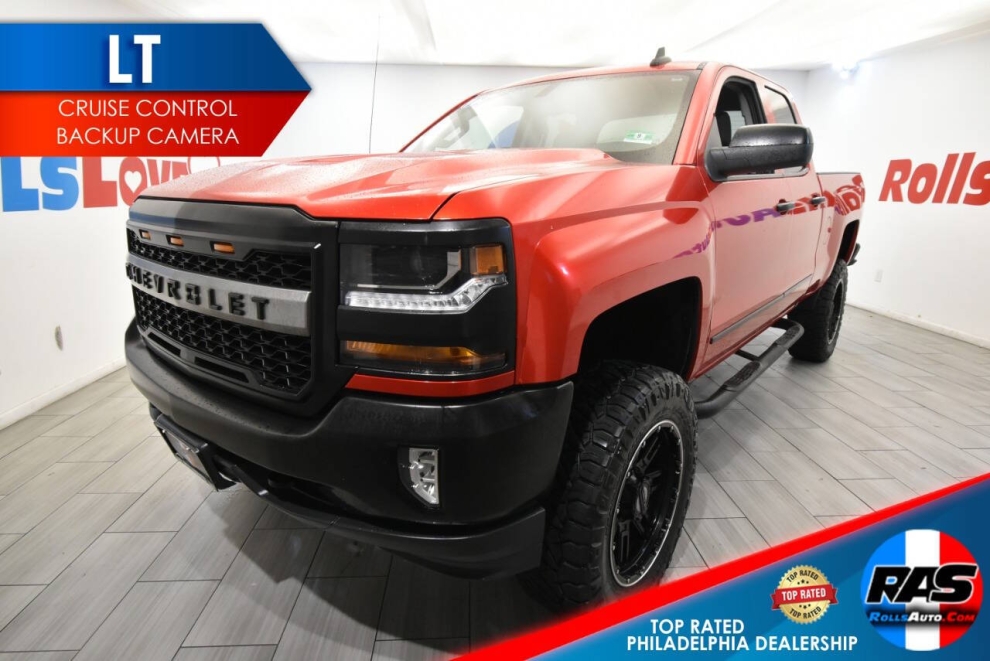 2016 Chevrolet Silverado 1500 LT, Red, Mileage: 52,597 
