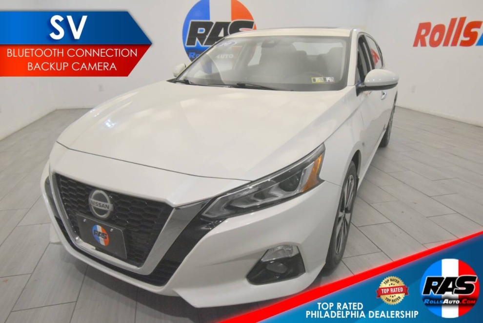 2020 Nissan Altima 2.5 SV AWD 4dr Sedan, White, Mileage: 66,203 