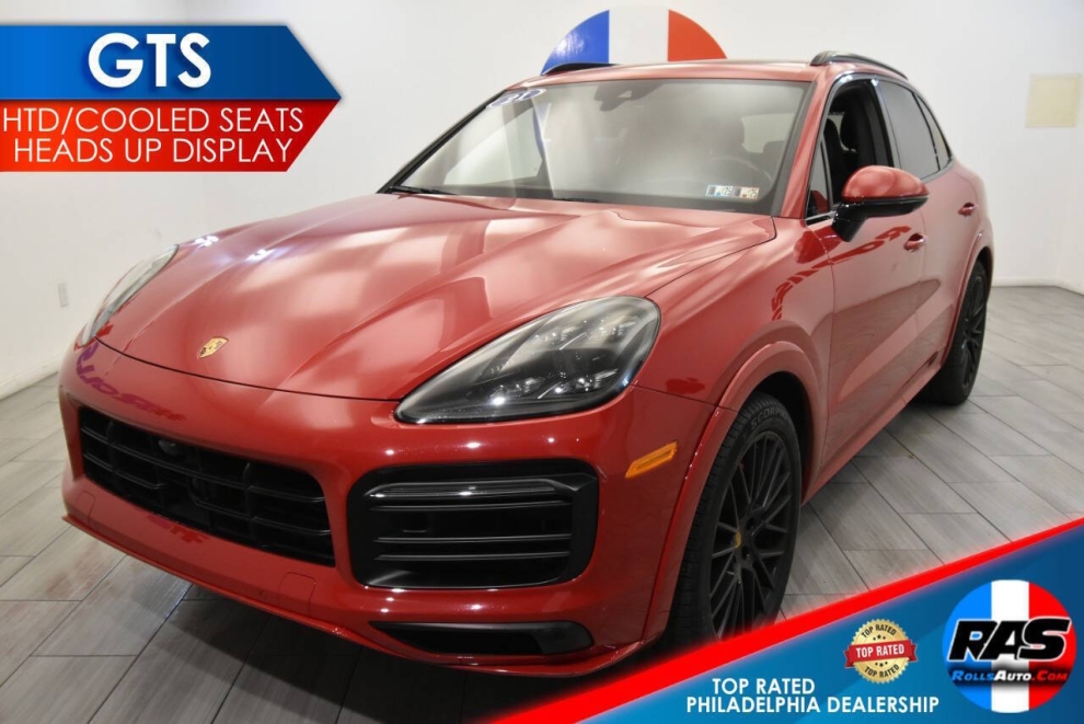 2021 Porsche Cayenne GTS AWD 4dr SUV, Red, Mileage: 76,131 