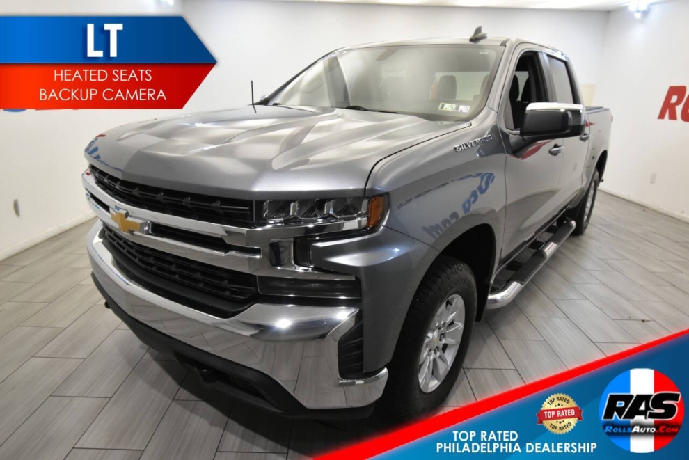 2019 Chevrolet Silverado 1500 LT, Gray, Mileage: 91,408 