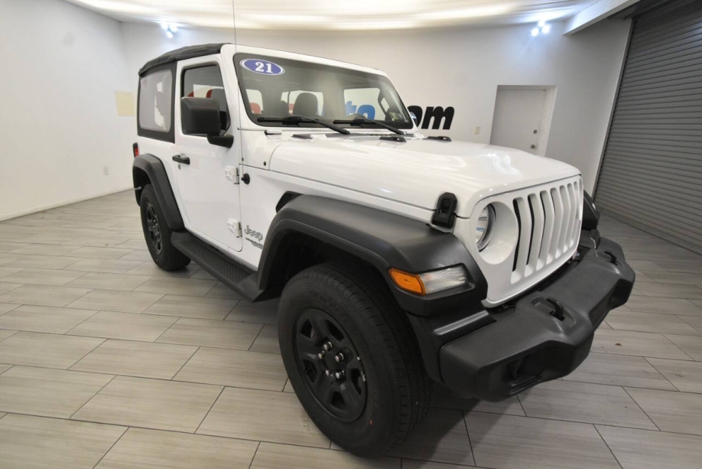 2021 Jeep Wrangler Sport, White, Mileage: 38,955 - photo 6