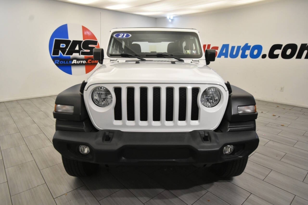 2021 Jeep Wrangler Sport, White, Mileage: 38,955 - photo 7